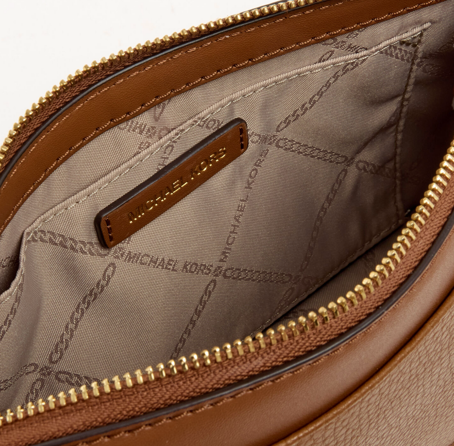 Michael Kors Empire Convertible Shoulder Bag Large Brown