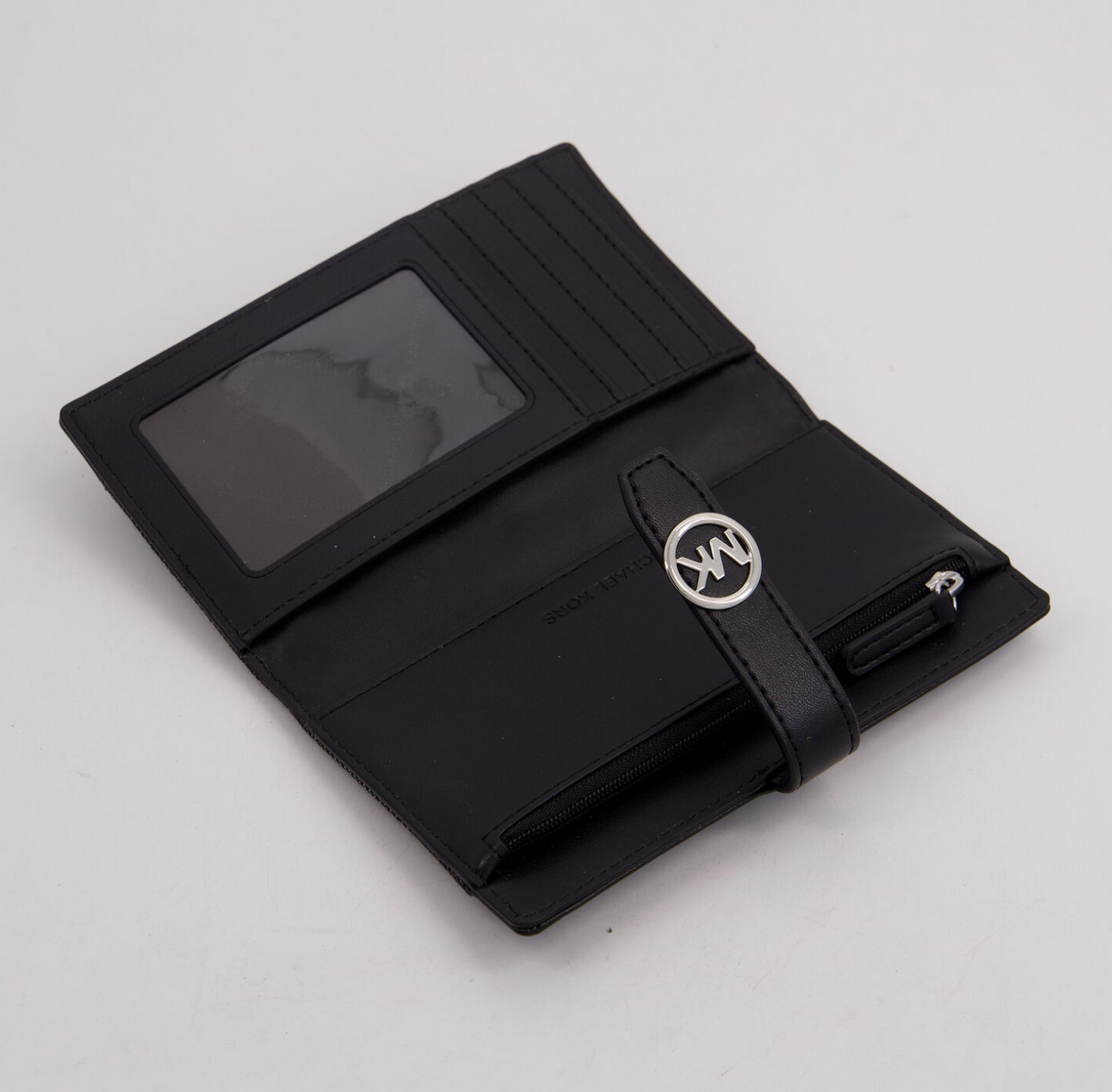 Michael Kors Black Denim Greenwich Bifold Wallet