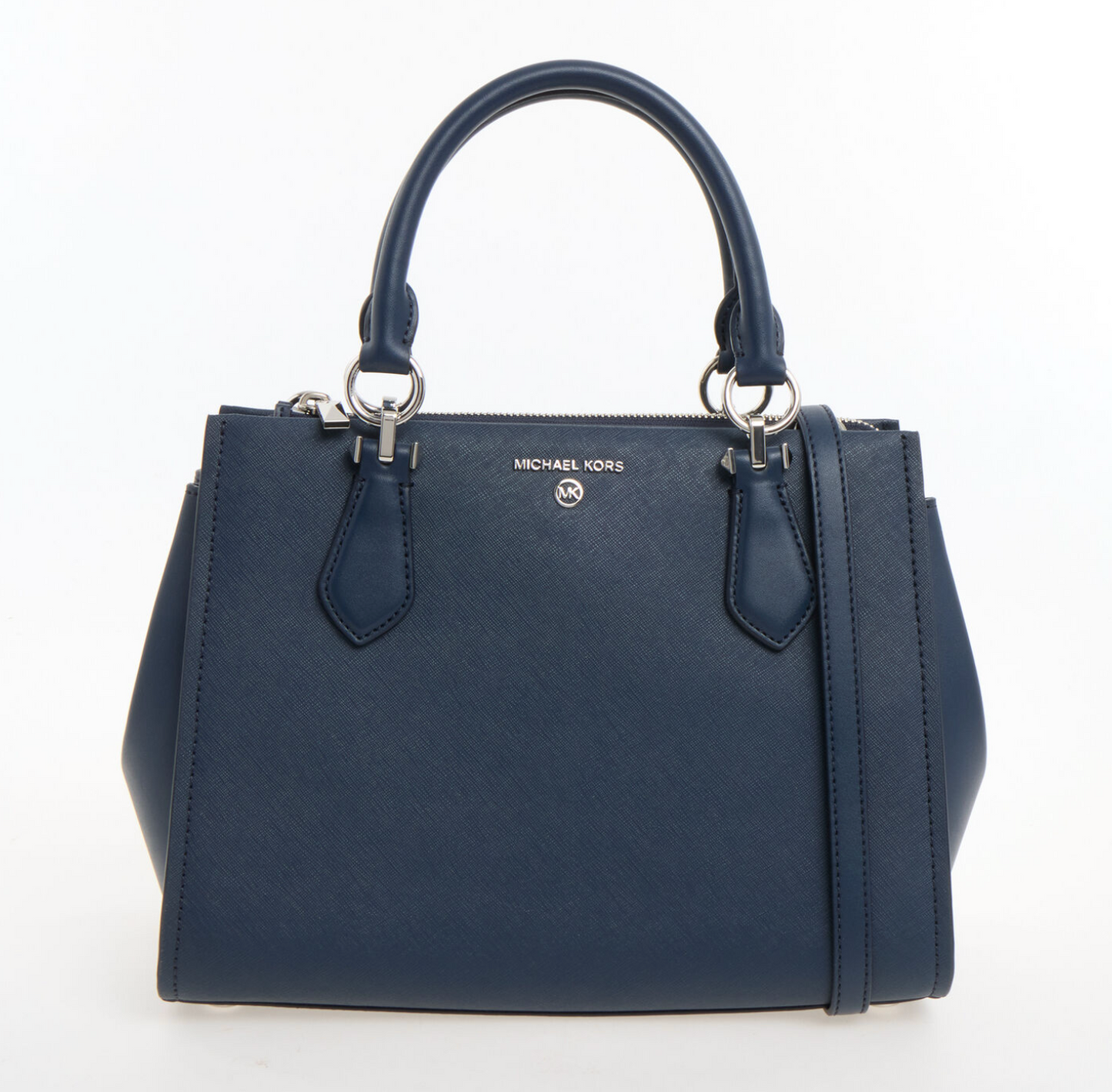 Michael Kors Navy Triple Compartment Shoulder Bag
