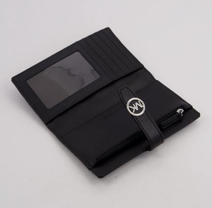 Michael Kors Black Denim Greenwich Bifold Wallet