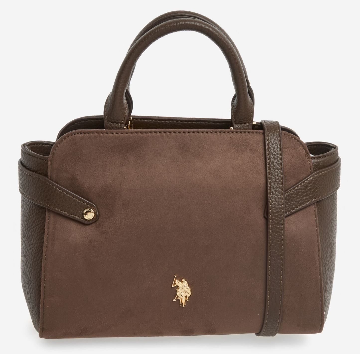 US Polo Assn Dark Brown Hampton Bag