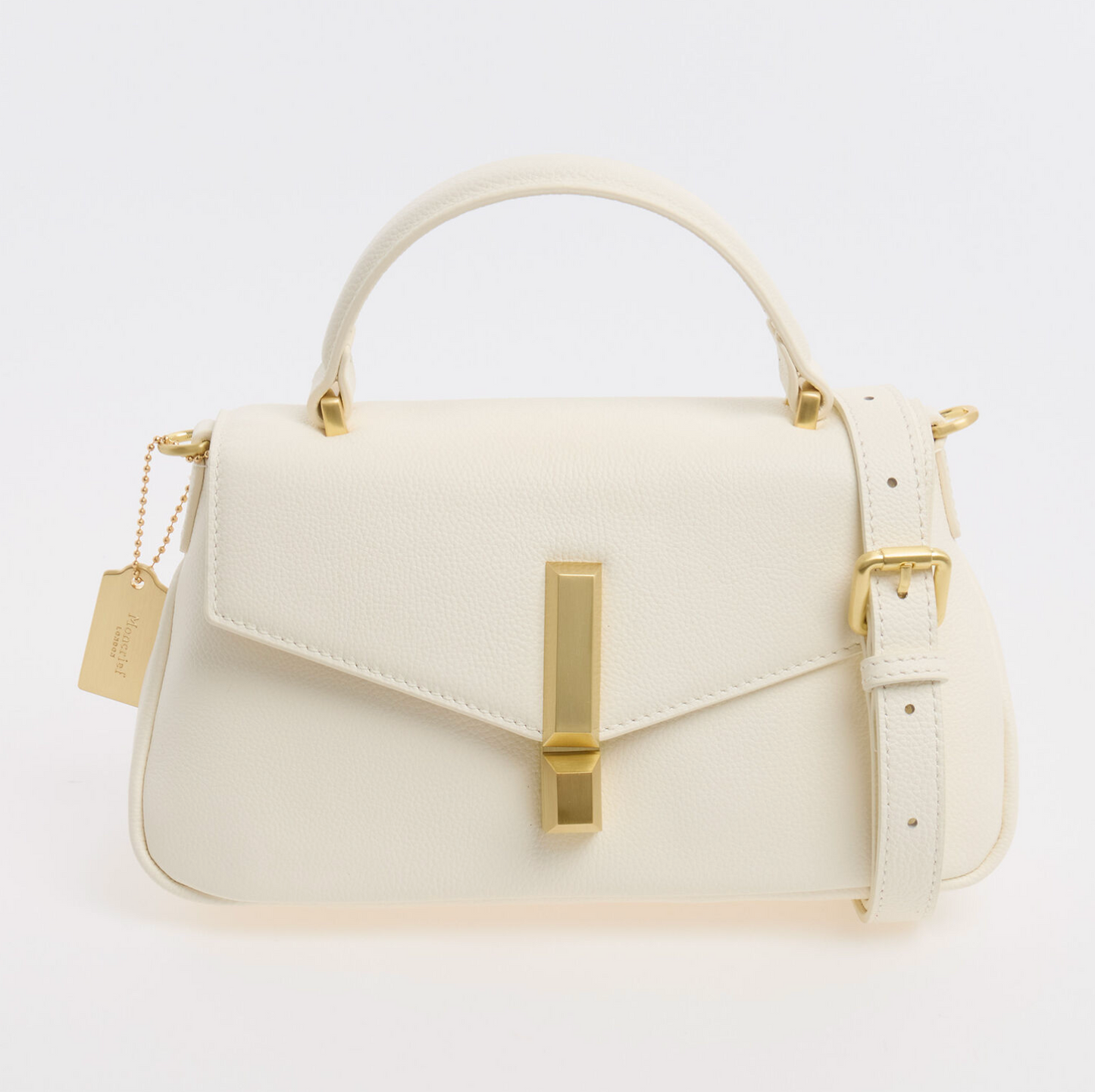 Moncrief White Aurora Crossbody Bag
