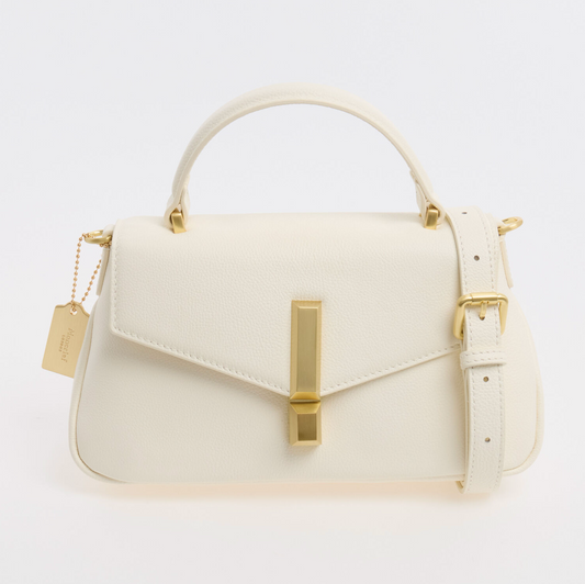 Moncrief White Aurora Crossbody Bag