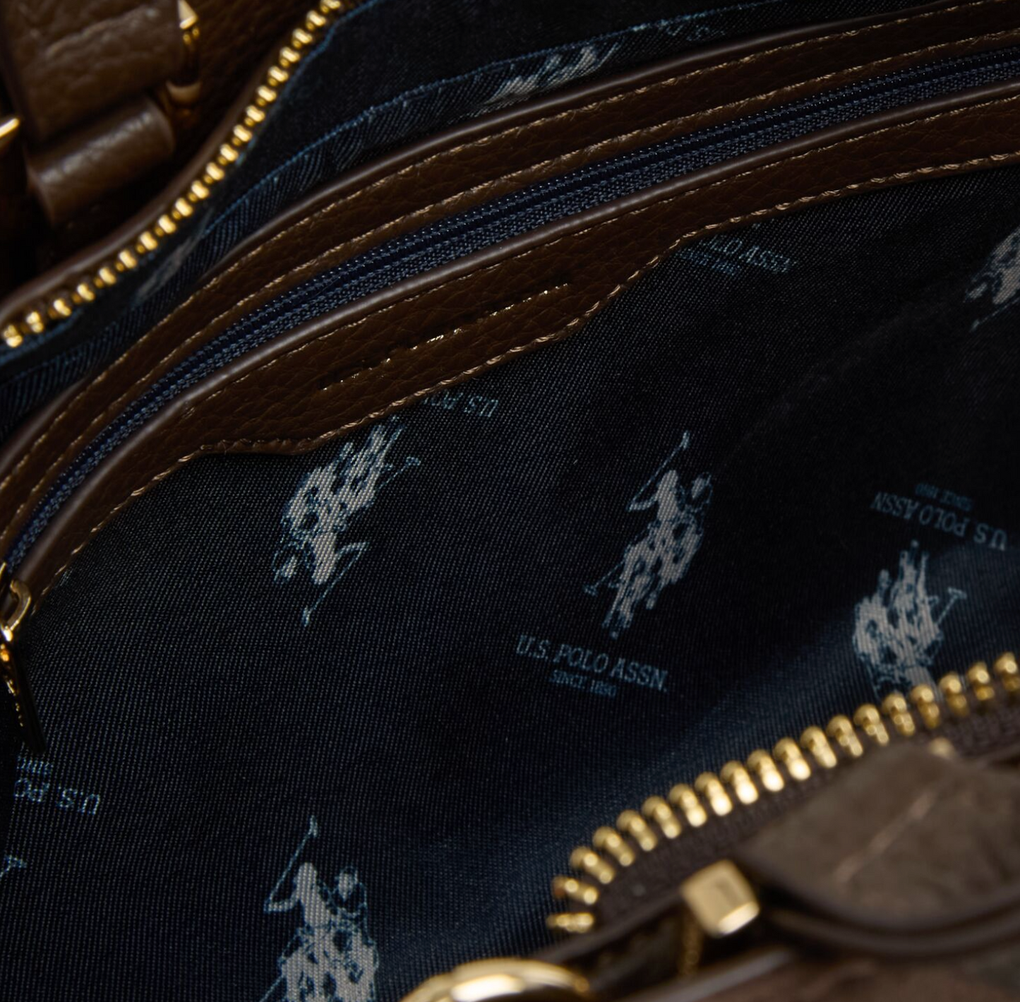 US Polo Assn Dark Brown Hampton Bag